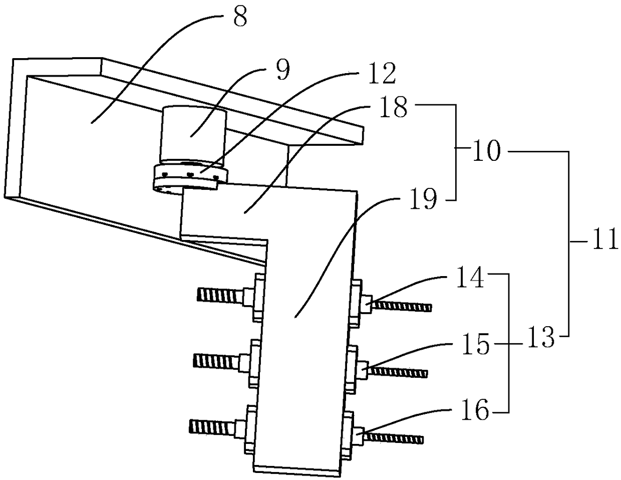 Automatic machine tool with B-axis control