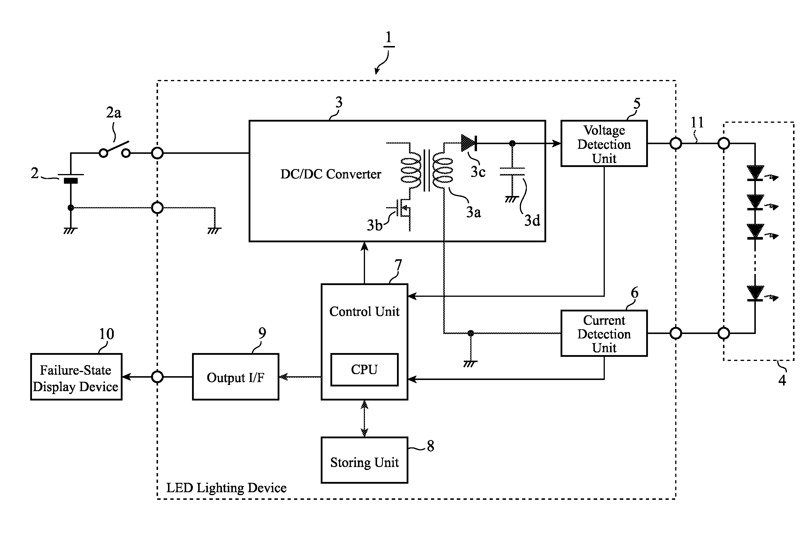 LED lighting device