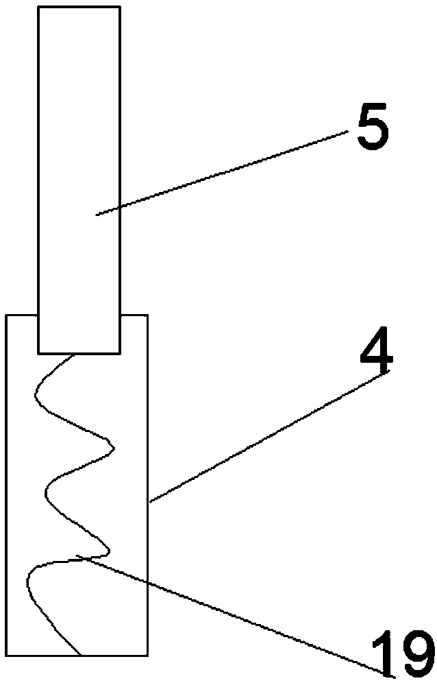 Fire extinguishing device for expanded polystyrene