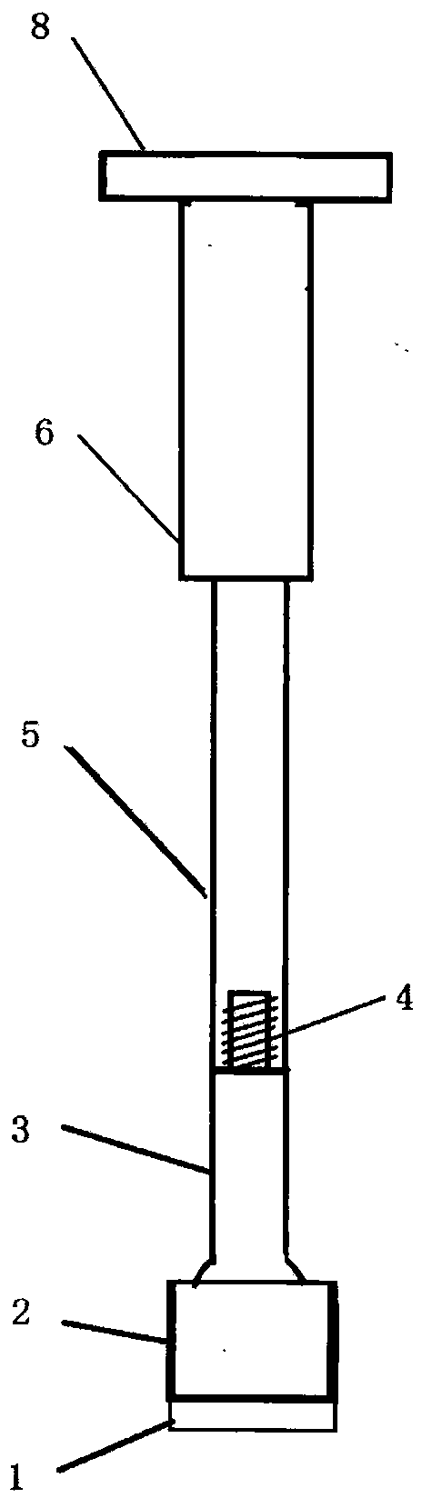 Medical forming device for gristle transplanting receptor spongy bone bed