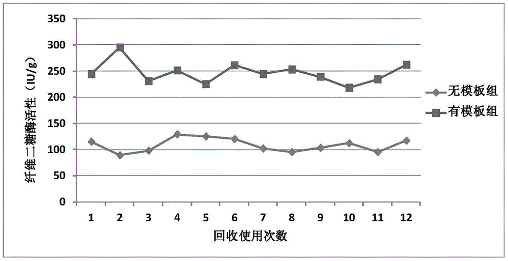 A kind of preparation method of mesoporous immobilized cellulase