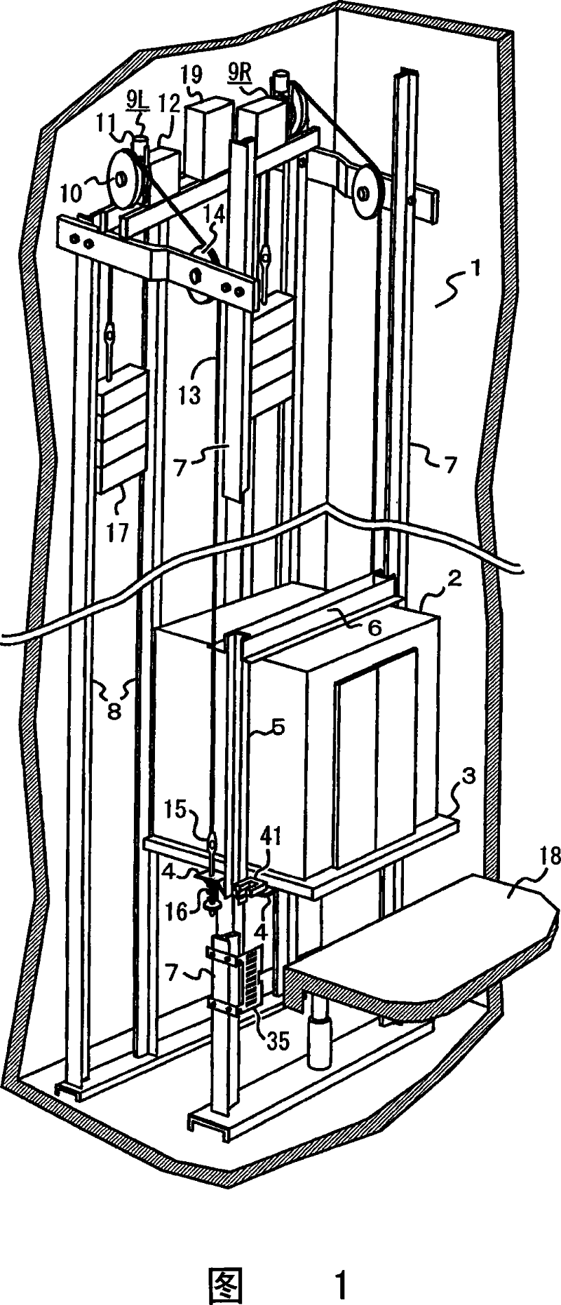 Elevator control device