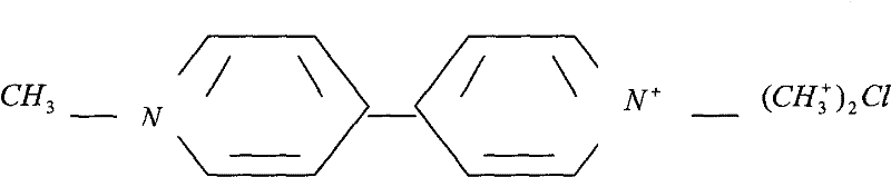 A herbicide water agent formulated from Ke Wu Zong, 2M 4 Chloride Sodium and Ammonium Bicarbonate