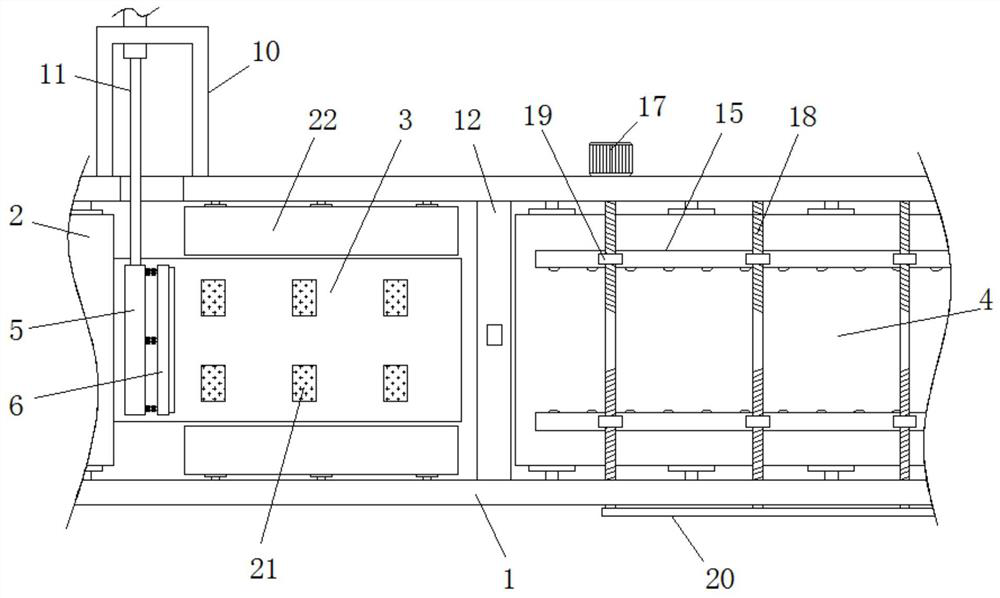 Automatic feeding device of metal decorating machine for machining metal decorating products