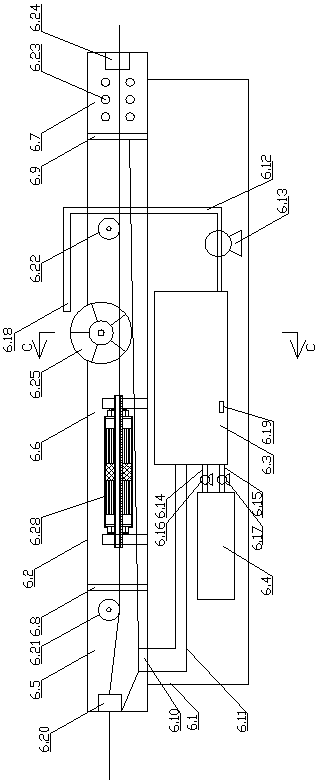 Ultra-fine coaxial cable extrusion production line and production method thereof