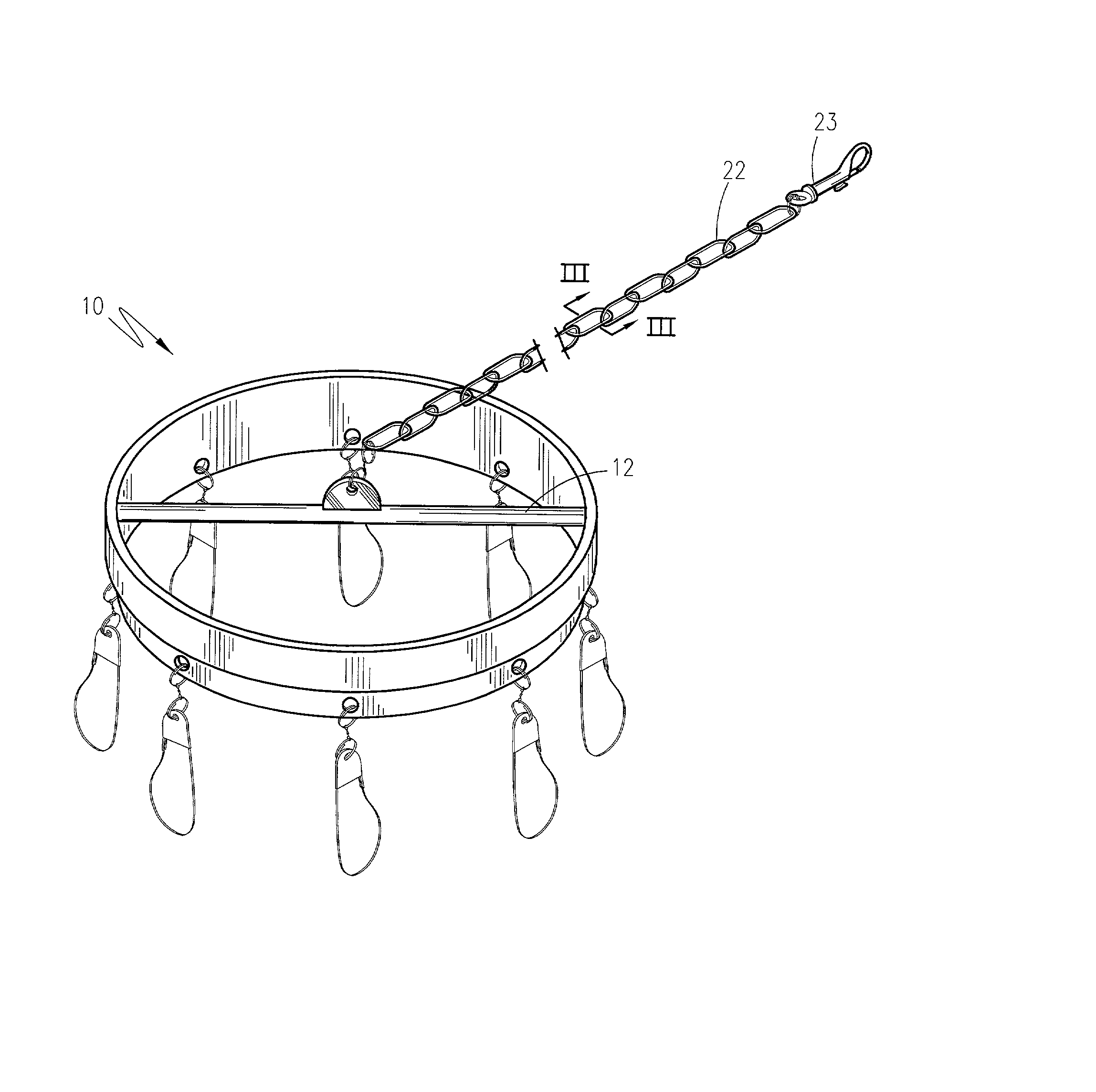 Circular fish stringer