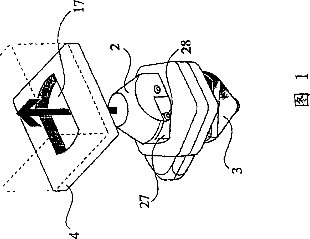 A container lock for locking stacked containers to each other