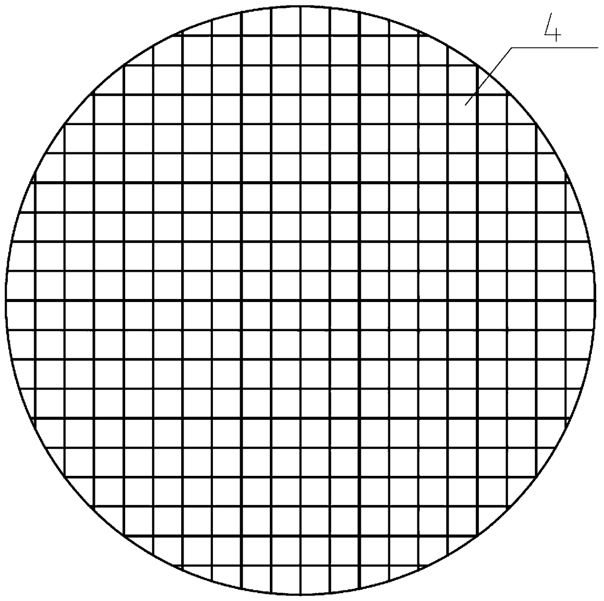 Method for measuring spot intensity distribution of reflective concentrating photovoltaic concentrator