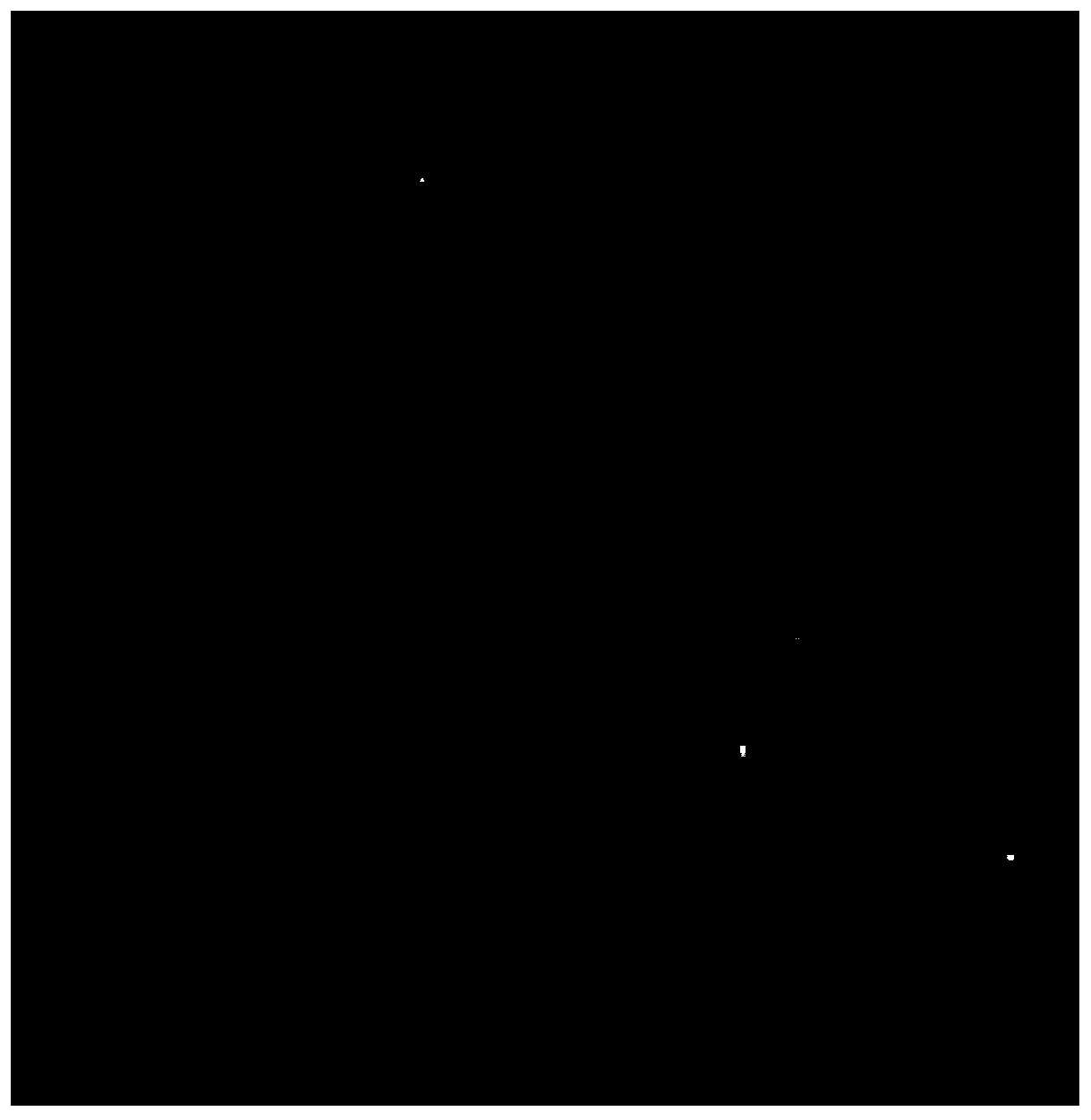 Method for measuring spot intensity distribution of reflective concentrating photovoltaic concentrator