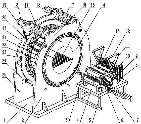 An automatic skewer barbecue processing equipment