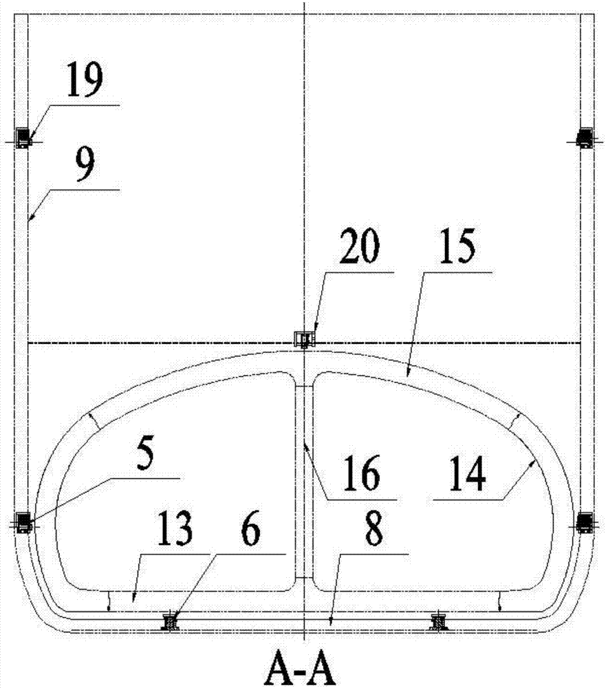 Pipe segment splicing method for segmental prefabricated underground pipe gallery