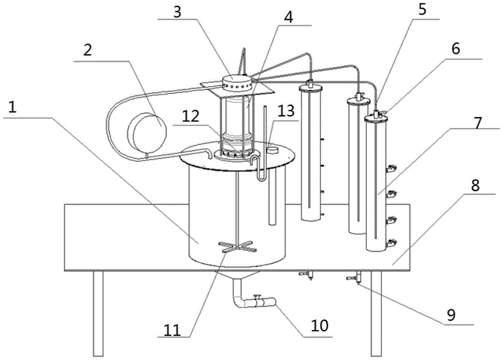 An anaerobic microorganism enrichment culture device