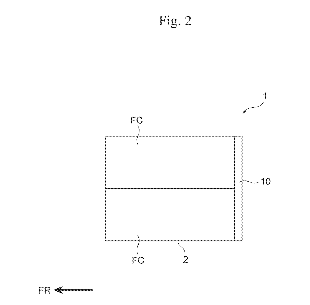 Vehicle with fuel cell unit