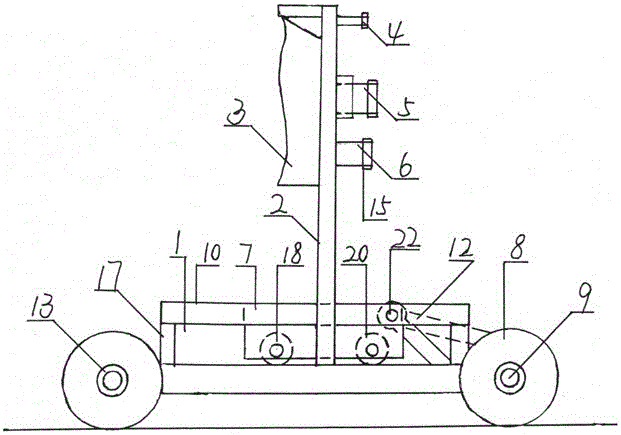 Manufacture and use method of crankshaft type walking vehicle for hemiplegic patients