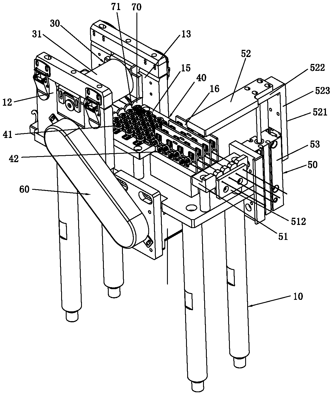 Cable straightening facility and cable straightening technology