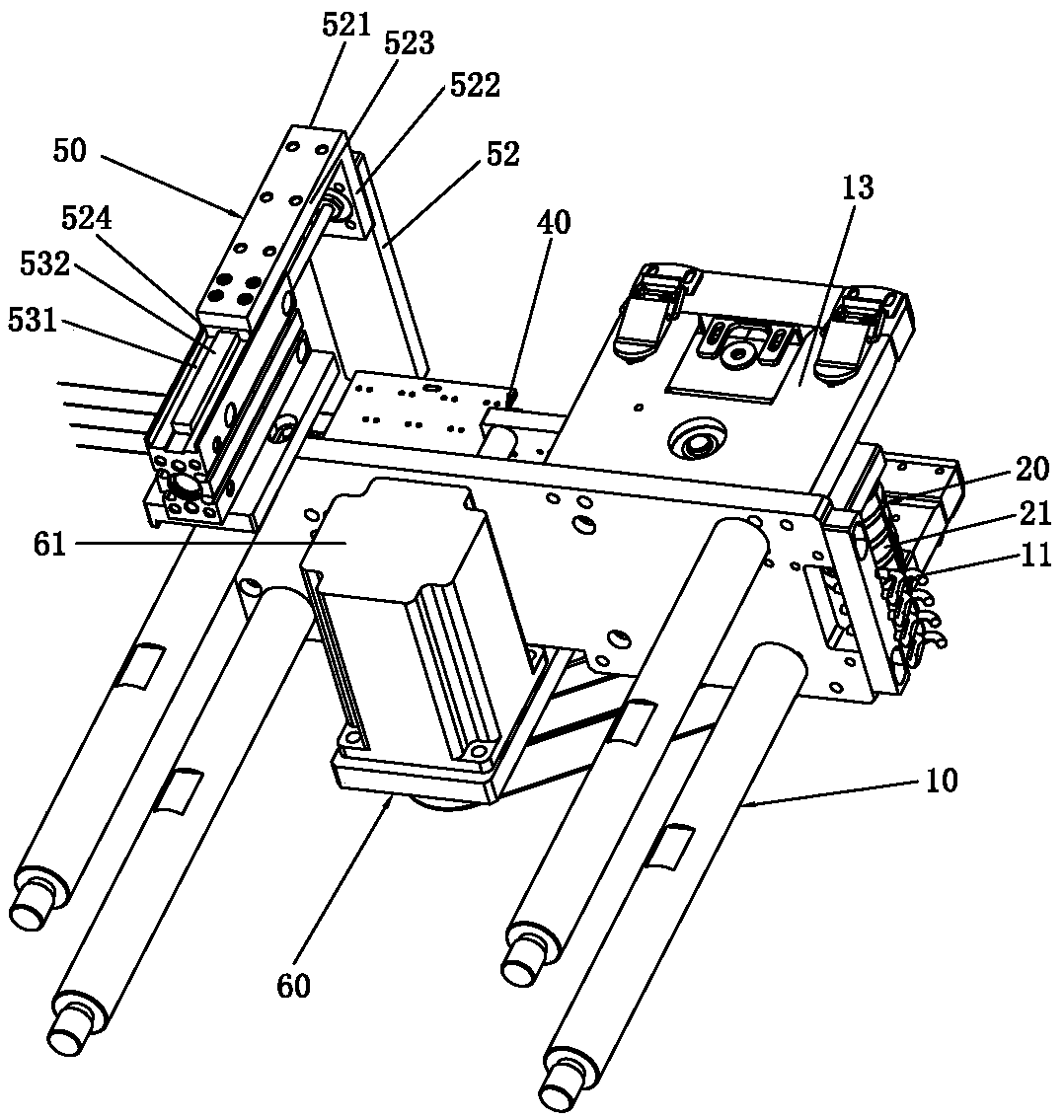 Cable straightening facility and cable straightening technology