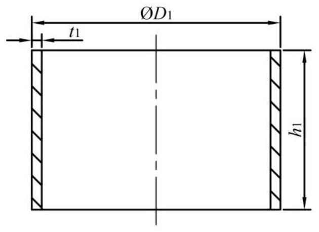 Forging forming die and method for cylindrical part plate with small fillet characteristic