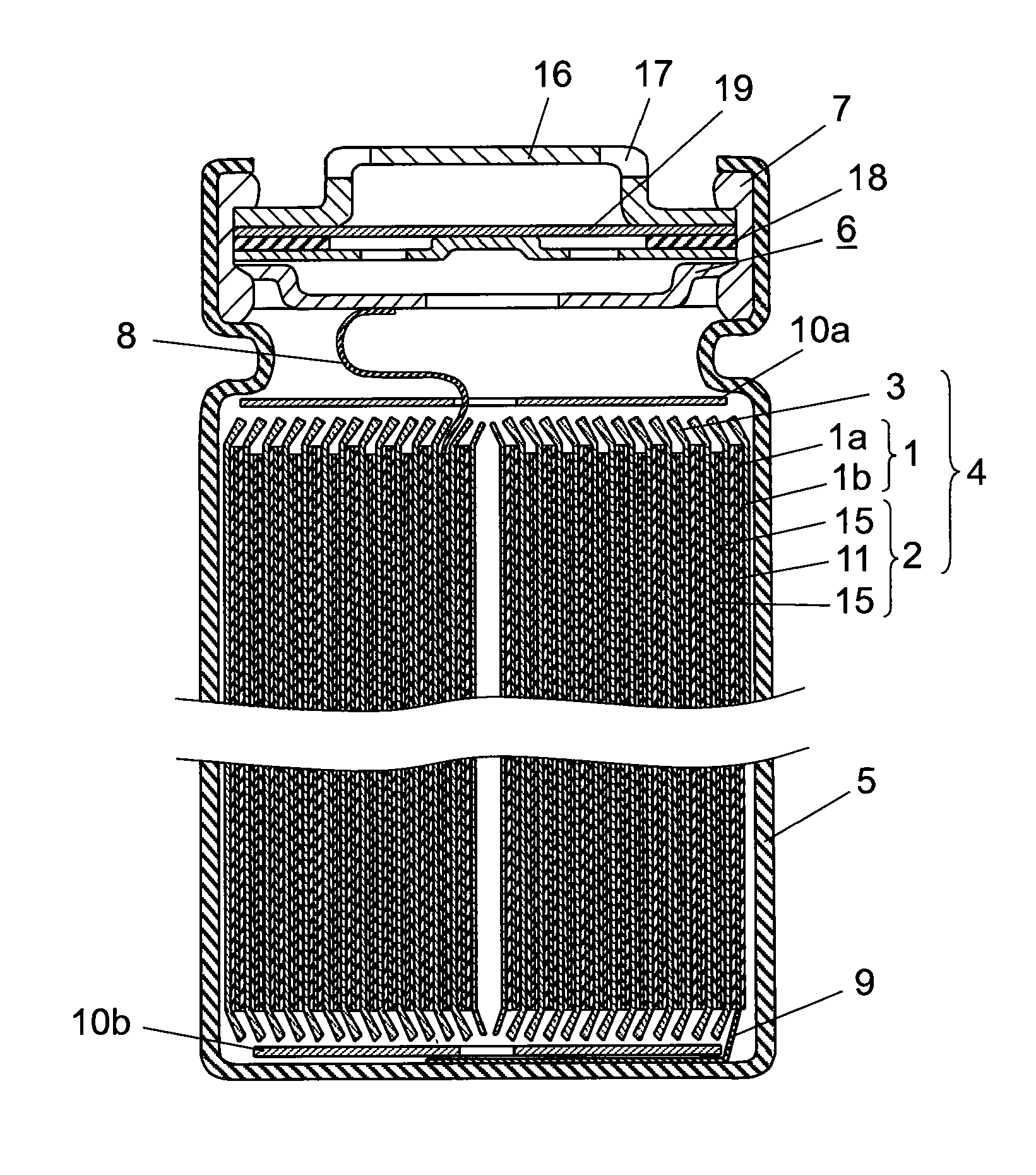 Battery module and battery pack using said battery module