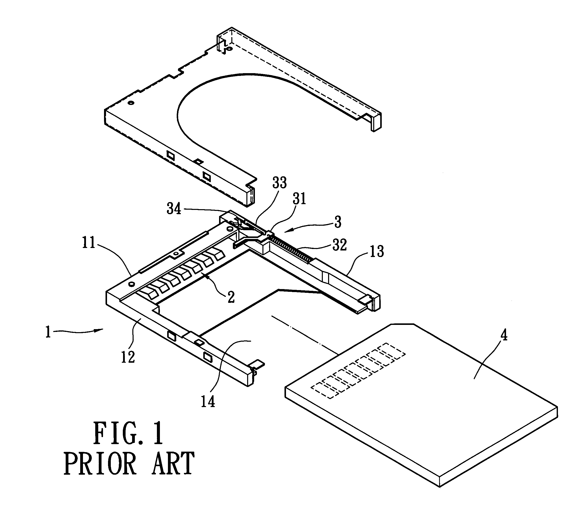 Electrical card connector