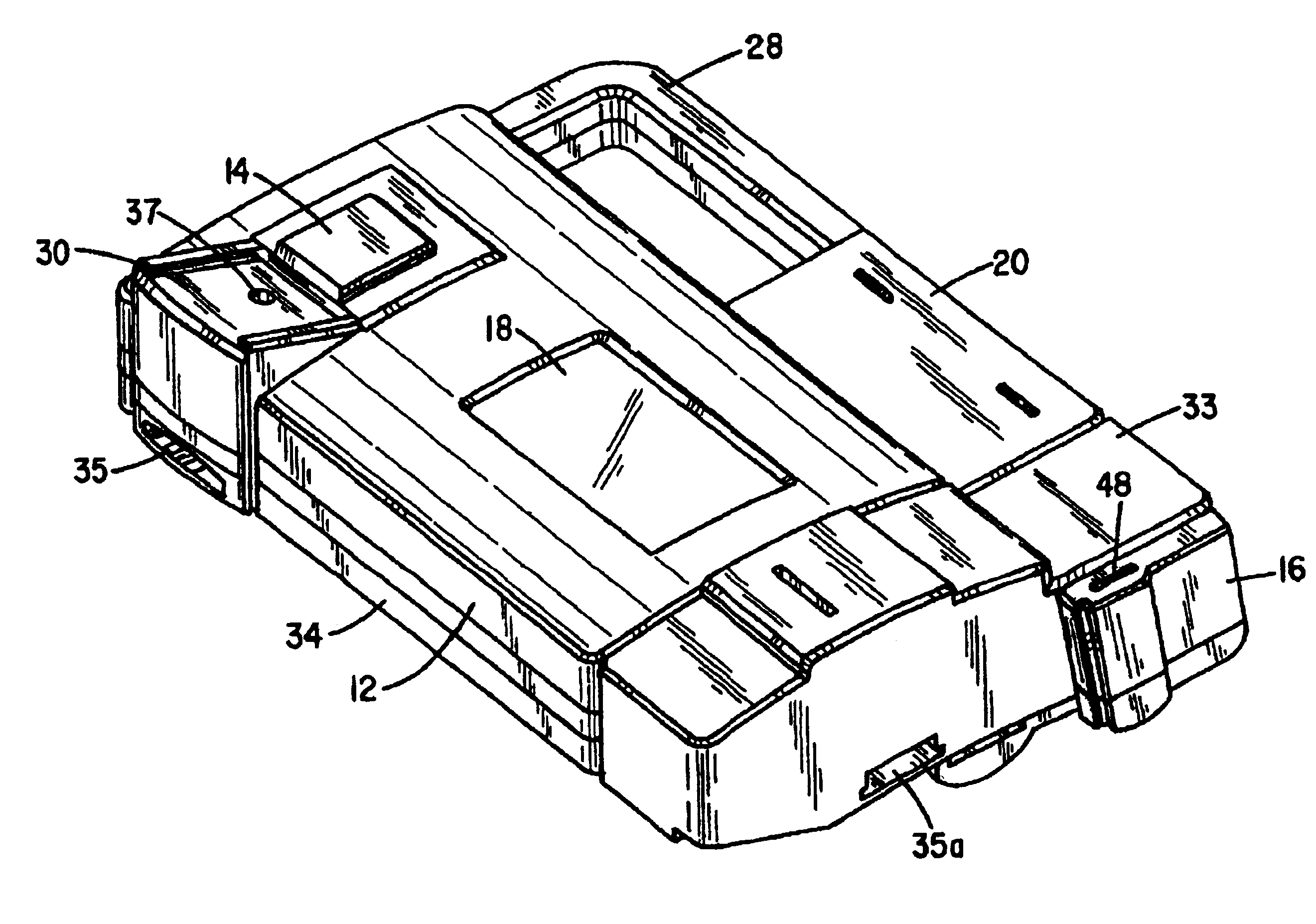 Portable immediate response medical analyzer having multiple testing modules