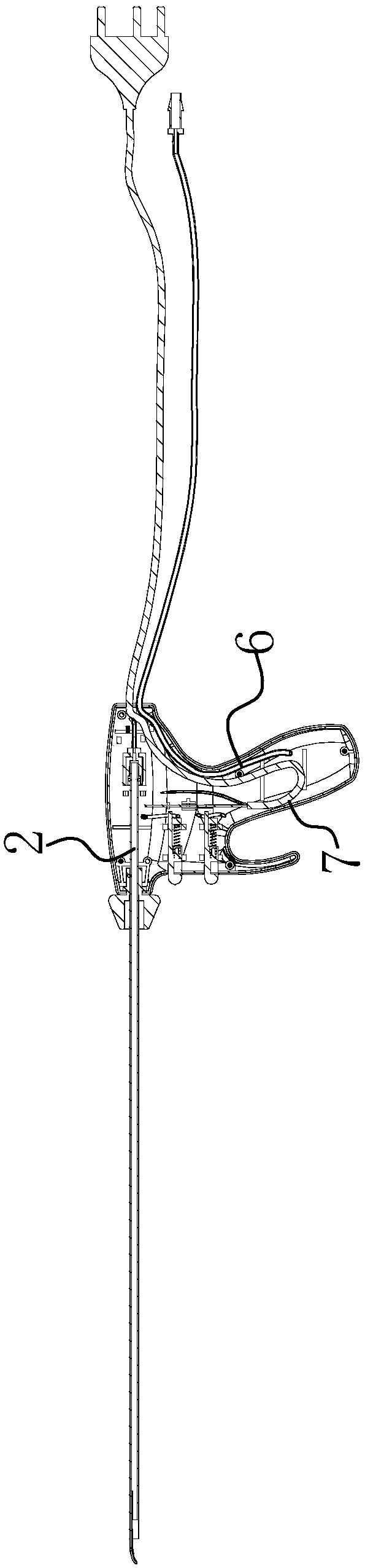 Electrocoagulation medical instrument