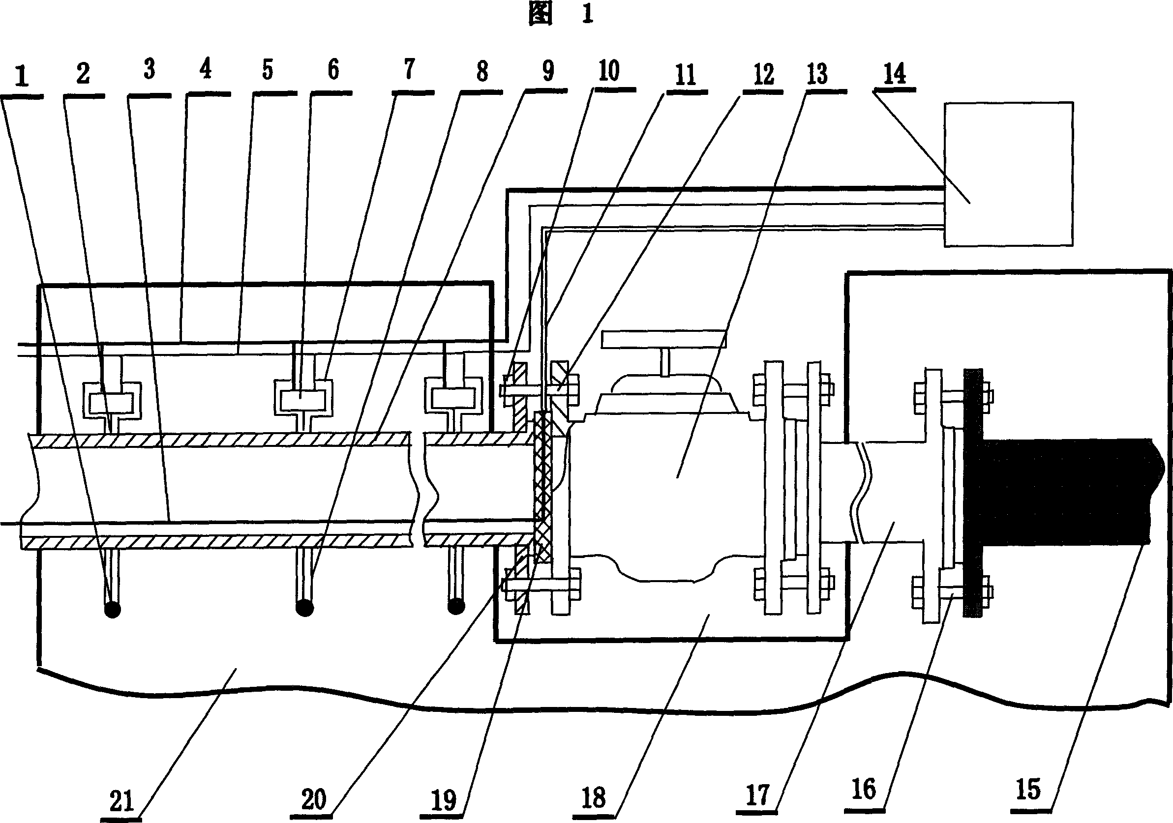 Non-conductive material water-supply pipeline leak-detection method