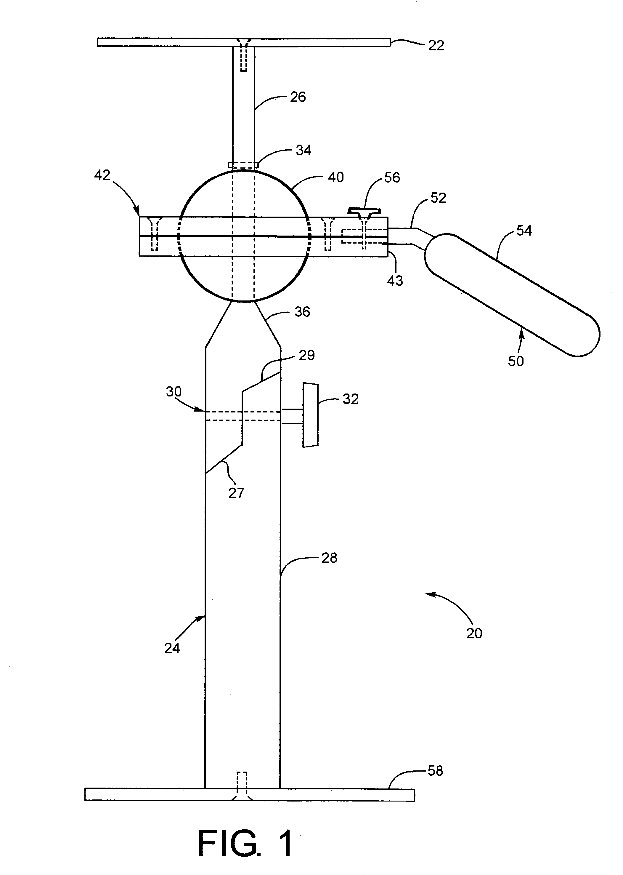 Steadying camera support platform