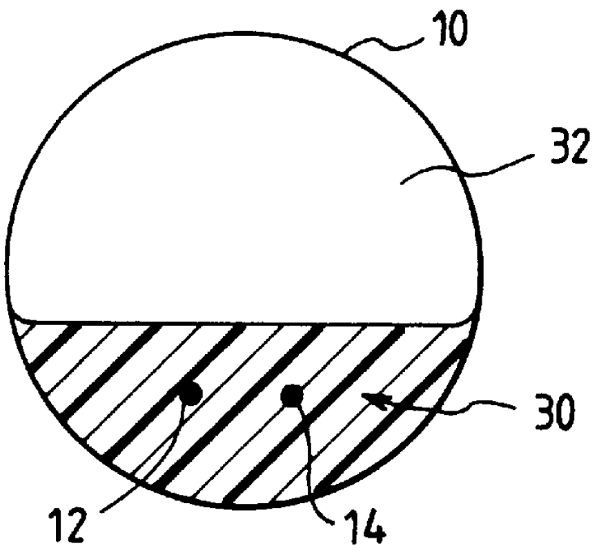 Sealed tube cable containing at least one optical conductor