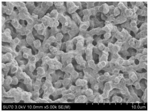 Preparation method of porous calcite fluorescent material used for preparing fluorescent sensor