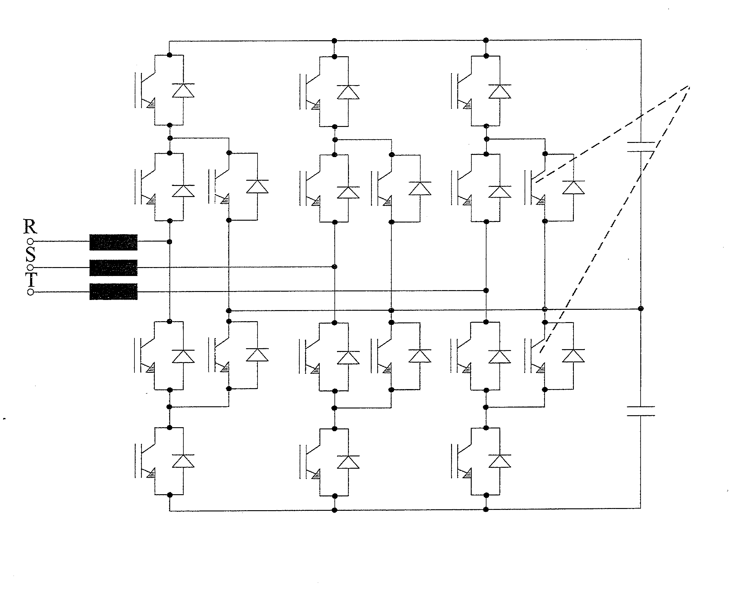 Method and device for determining a control scheme for an active power filter