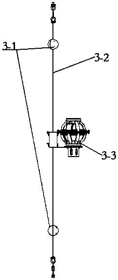 Deep sea durability testing device and method of ocean instrument equipment