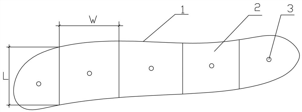 Underground goaf processing method combining filling and artificial supporting columns