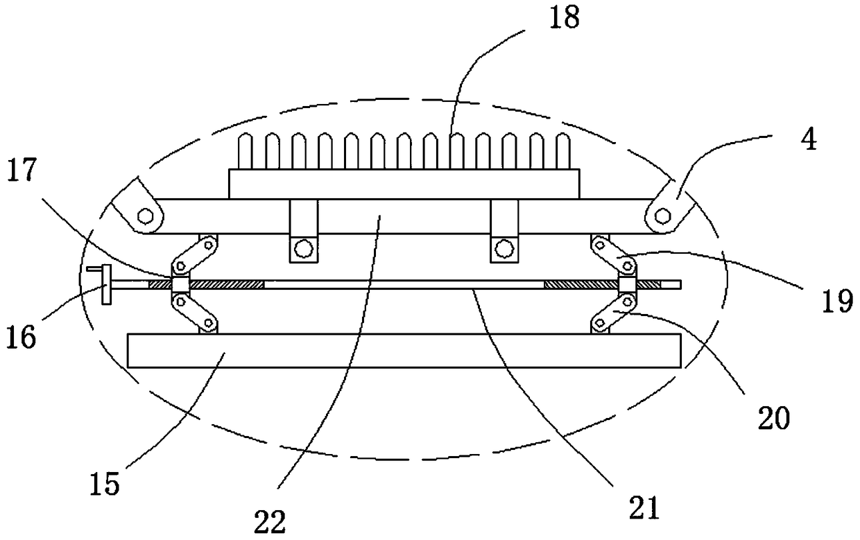 Prefabricated box girder steel bar binding and positioning jig frame