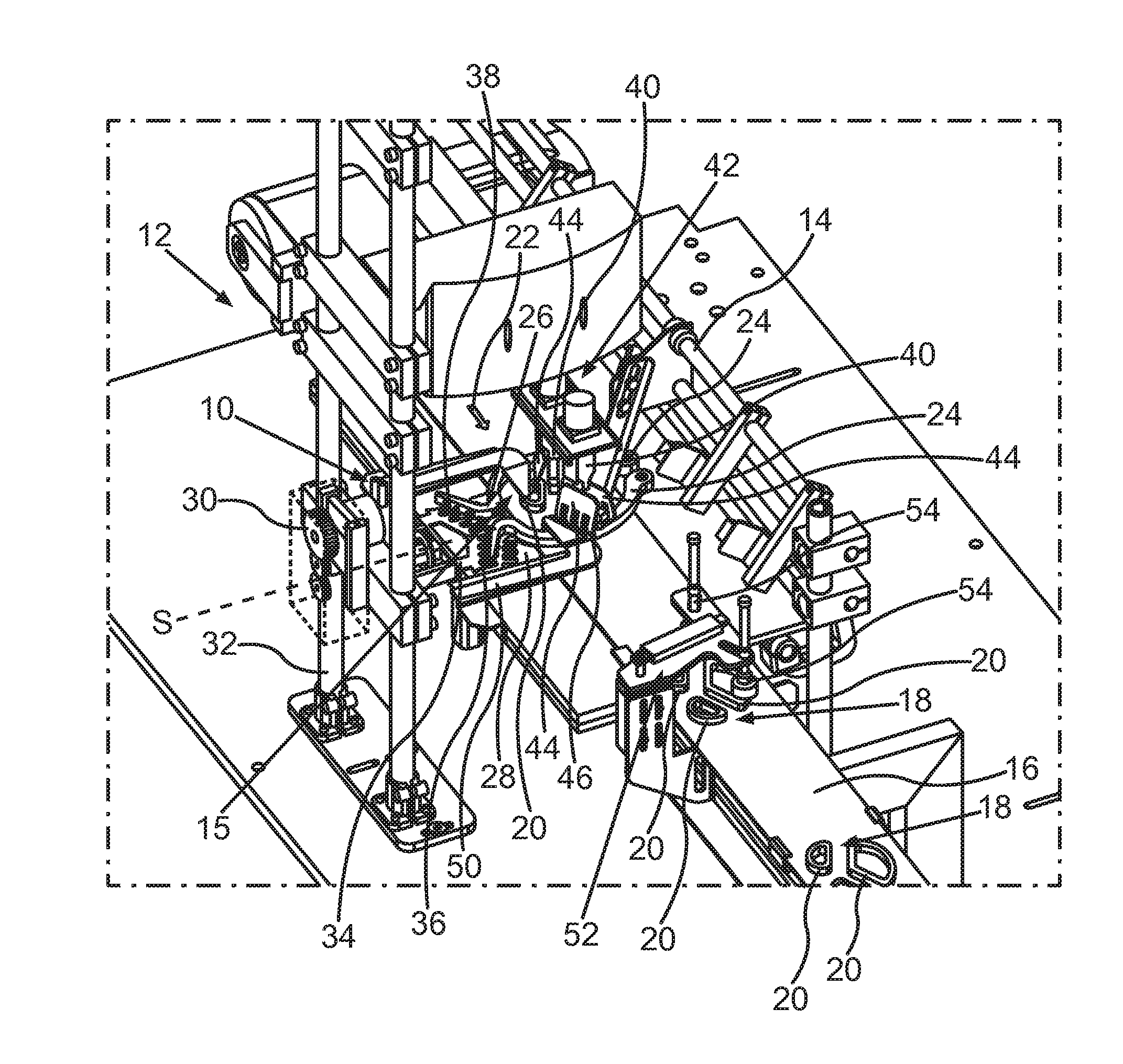 Looping Device for a Pretzel Shaping Machine