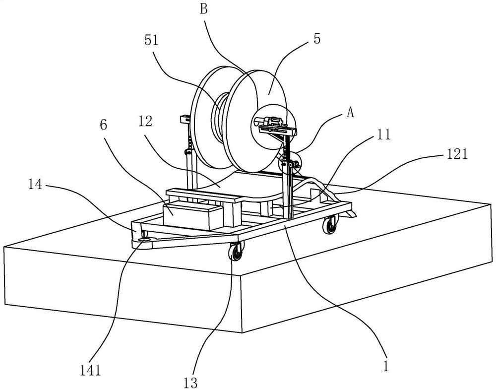 Low-stress optical cable pay-off device