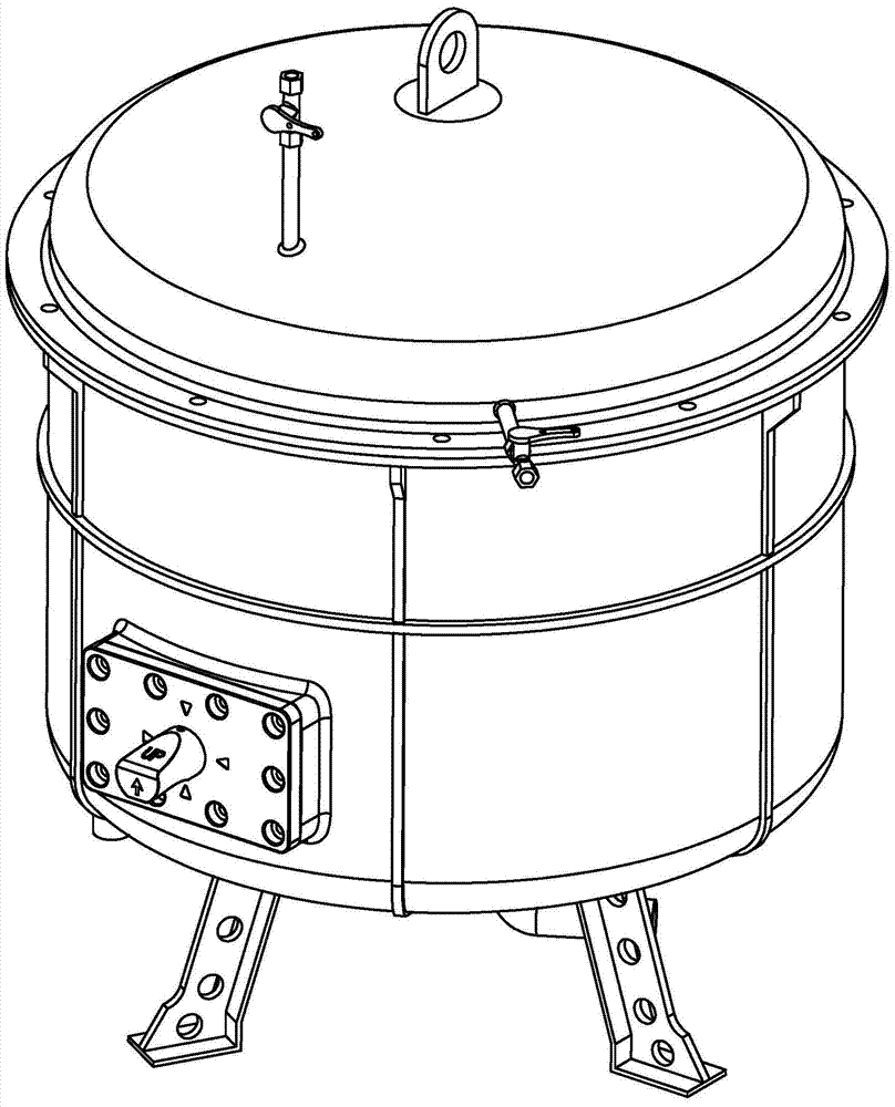 Design method of rapid sampling boiler