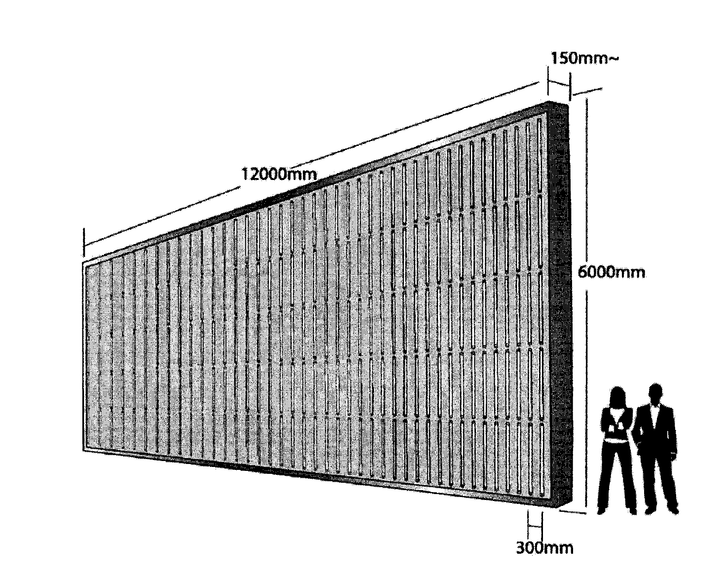 Magnified backlight device made of a plurality of light guiding panel cells which are successively connected side by side with overlap