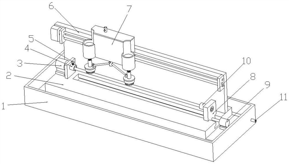 Reinforcing method for transforming main arch rib of double-curved arch bridge into slab arch