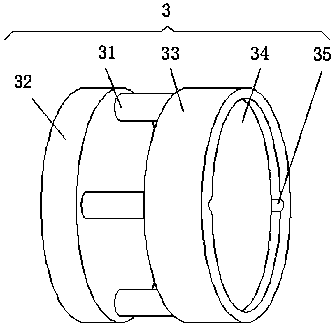 Combined type pulp shaft