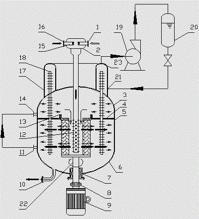 Temperature-adjustable alkylation reactor and alkylation reaction method