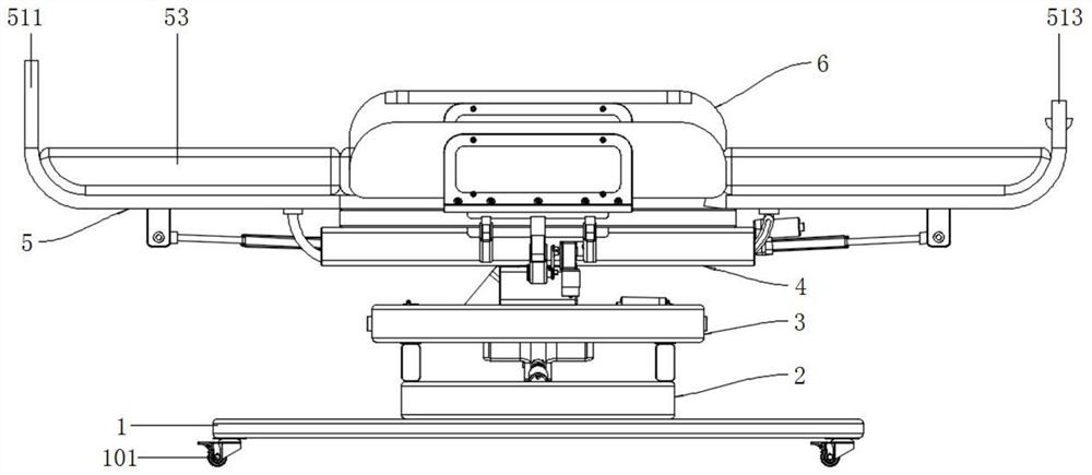 Multifunctional obstetric nursing rehabilitation bed