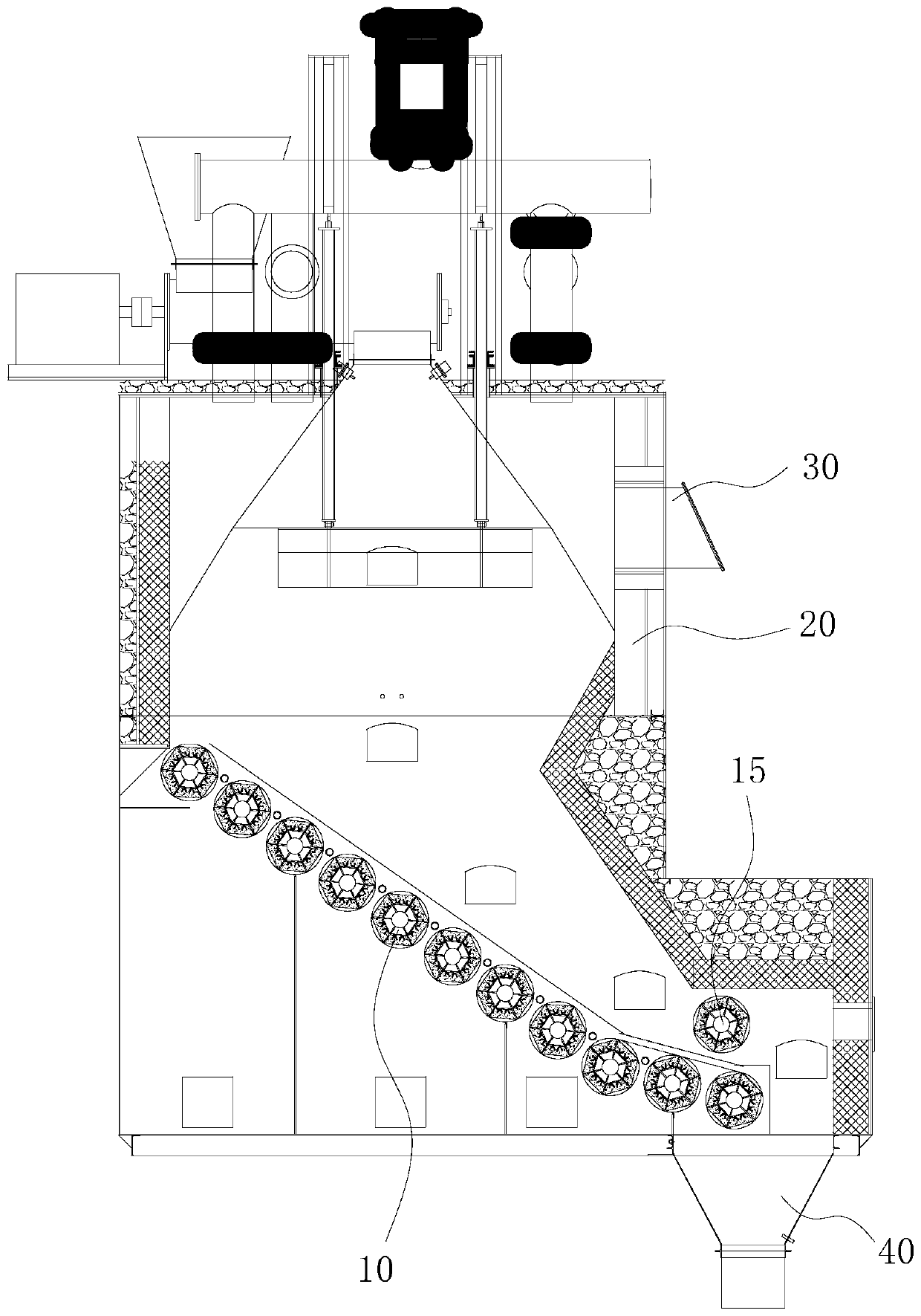 Furnace roller and combustion furnace grate