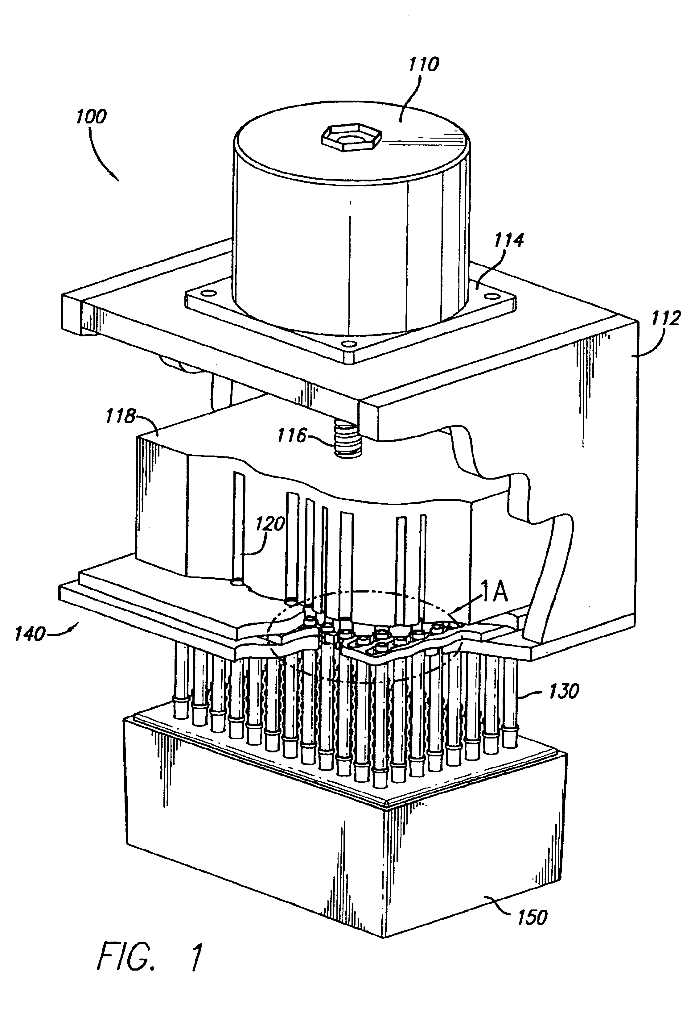 Pipettor and externally sealed pipette tip