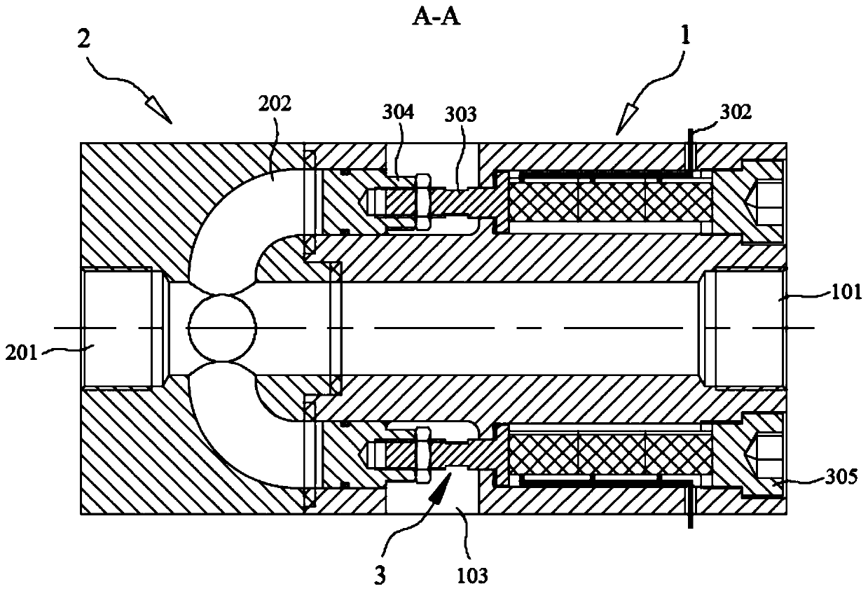 Active pulsation attenuation device