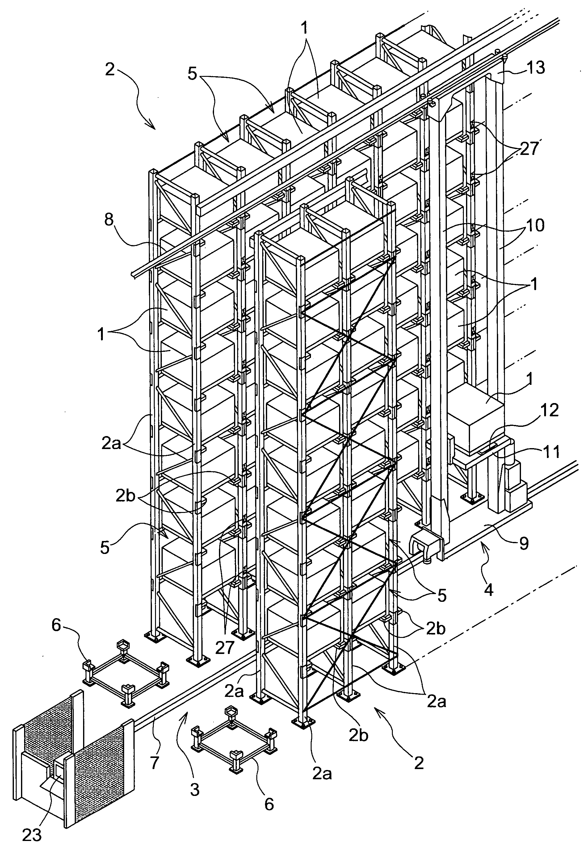 Article storage facility and operation method thereof