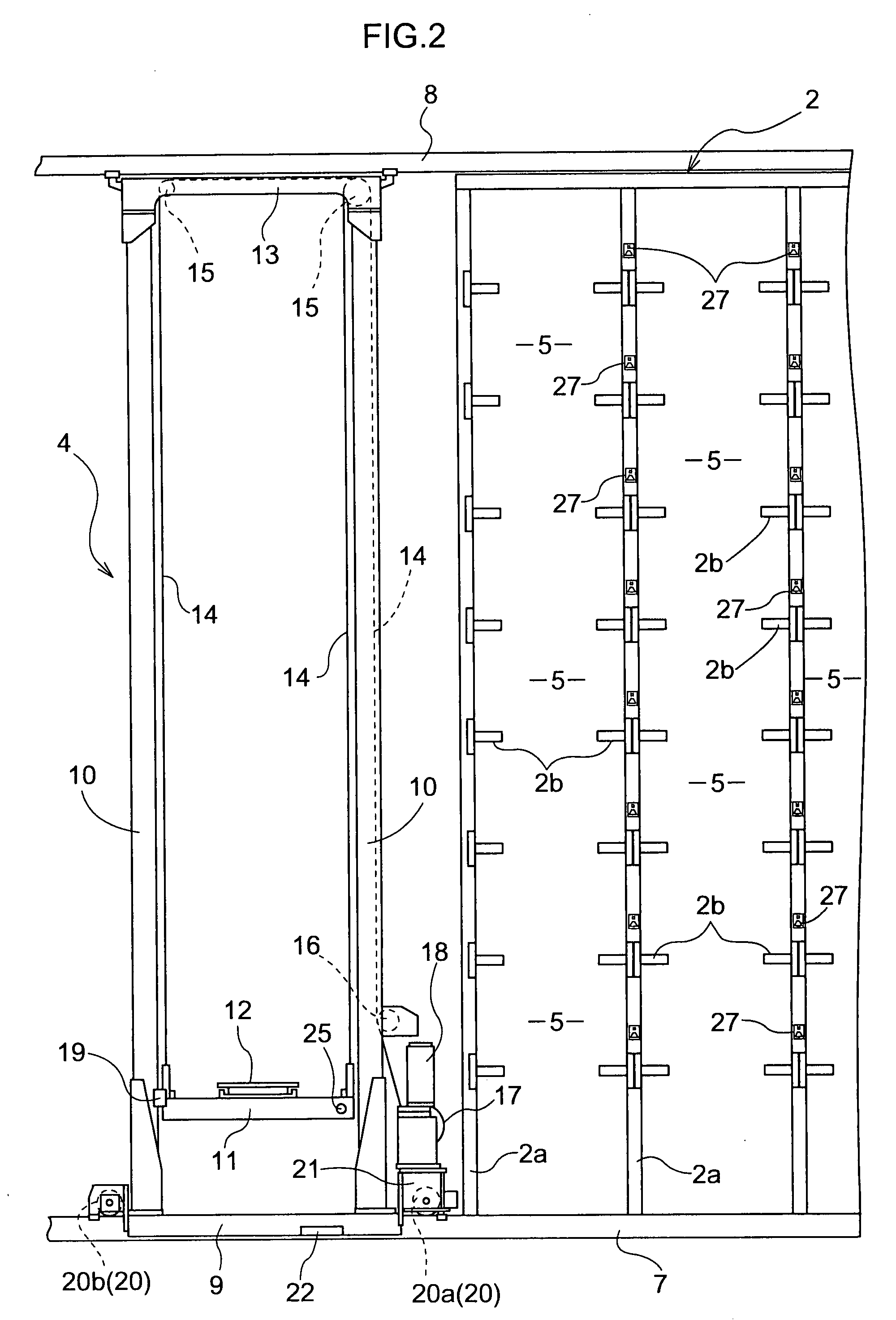 Article storage facility and operation method thereof