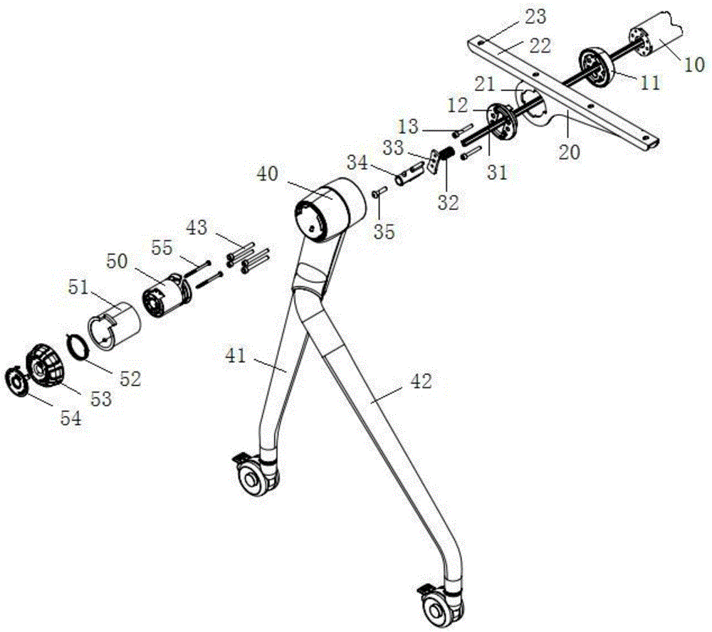 Turning device and turning mechanism using the turning device