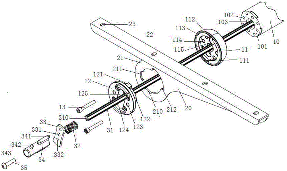 Turning device and turning mechanism using the turning device