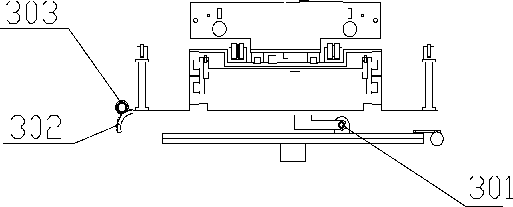 Electric bus battery quick-change robot system and quick-change method