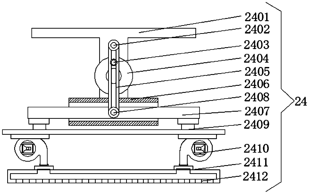 A fully automatic printing and drying device for textile fabrics